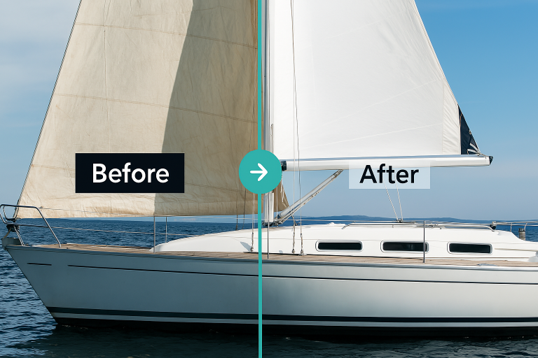 Before and after section in Custom websites for businesses in Torrance