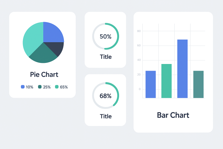 Multi charts Custom websites for businesses in Torrance